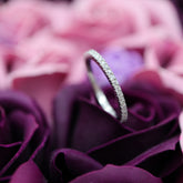 Inel Argint 925 Tennis Alb